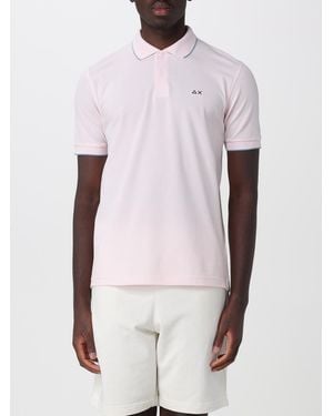 Sun 68 Cotton Polo Shirt - White