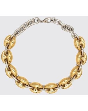 Rabanne Eight Aluminum Necklace - Metallic