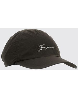 Jacquemus Baluchon Nylon Hat - Black