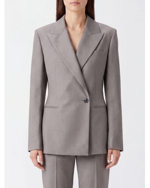 Rohe Double-Breasted Blazer - Grey