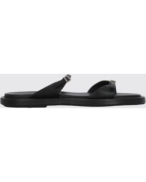 Poeve Laila Flat Sandals - White