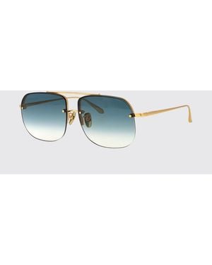 Linda Farrow Sunglasses - Blue