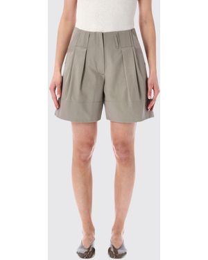 Low Classic Pantalones Cortos De Mezcla De Algodón - Gris