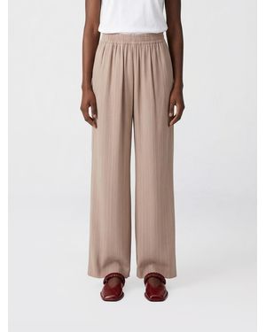 Golden Goose Crêpe Palazzo Trousers - Natural