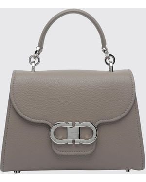 Ferragamo Borsa A Mano Donna - Grigio