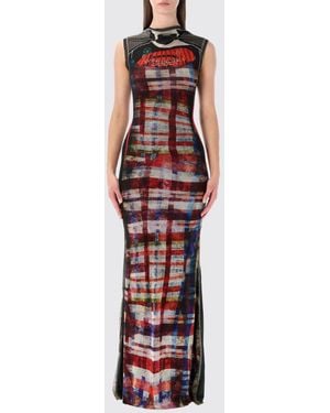 OTTOLINGER Long Jersey Dress With Graphic Print - Red