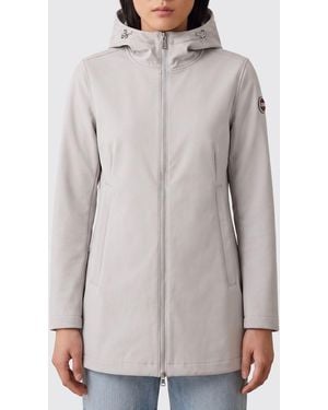 Colmar Polyester Hooded Raincoat - Grey