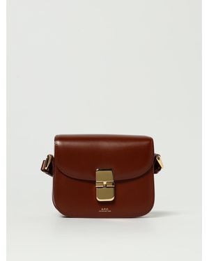 A.P.C. Shoulder Bag - Brown