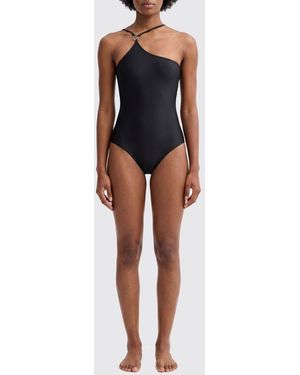 Coperni Costume Da Bagno Asimmetrico - Nero