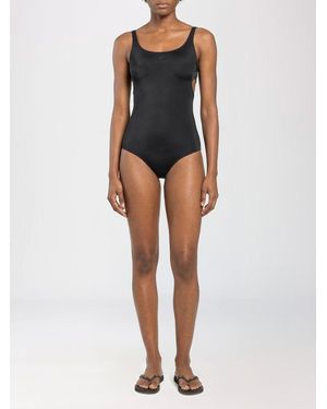 Courreges CourrÈ Ges Stretch Polyester One-Piece Swimsuit - Black