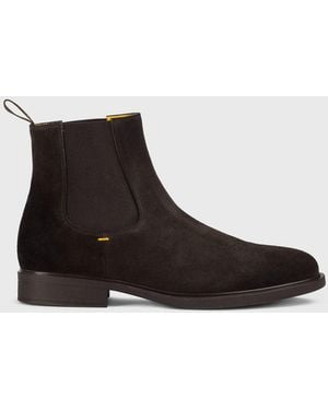 Doucal's Suede Ankle Boots - White