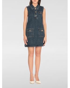 Self-Portrait Dress - Blue