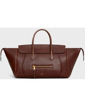 Celine Bolso De Hombro Mujer - Marrón