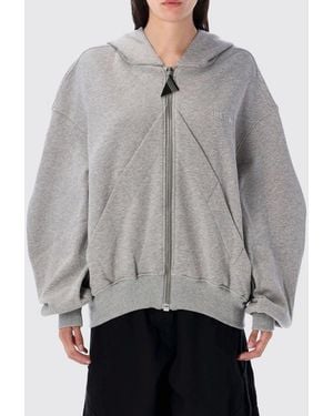 The Attico Sweatshirt Damen - Grau