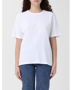 KHAITE Cotton T-Shirts - White
