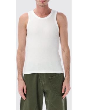 JW Anderson Stretch Cotton T-Shirt - White