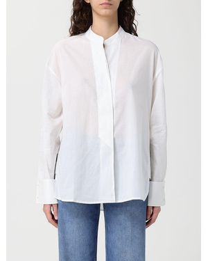 Blauer Shirt - White