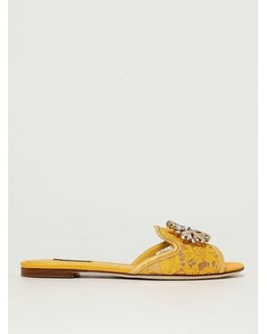 Dolce & Gabbana Sandalen Mit Absatz Damen - Gelb