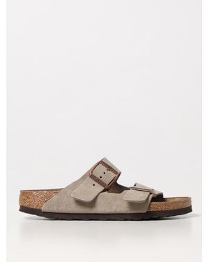 Birkenstock Flat Sandals - White