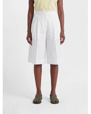 MEIMEIJ Cotton Shorts - White