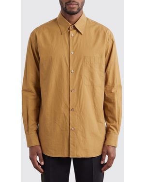 Lemaire Cotton And Silk Shirt - Natural