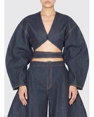 Alaïa Denim Jacket - Blue