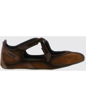 The Attico Floor 01 Mary Jane Flats - White