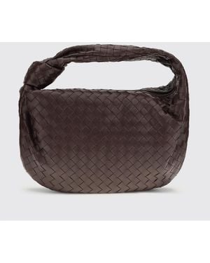 Bottega Veneta Jodie Intrecciato Leather Bag - Brown