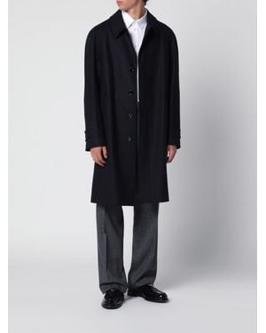 Lardini Single-Breasted Coat - Black