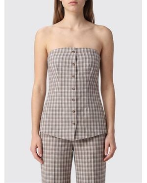 Nanushka Top - Gray