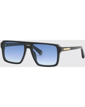 Philipp Plein Acetate Sunglasses - Blue