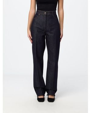 Max Mara High-Waisted Straight Jeans - Blue