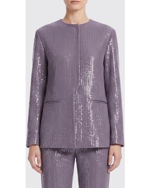 Giorgio Armani Sequin Jacket - Purple