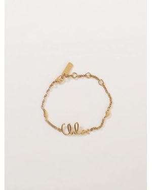 Chloé Chlo&Eacute Pulsera Iconic De Latón Chloè - Neutro