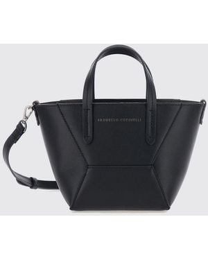 Brunello Cucinelli Mini Bolso Mujer - Negro