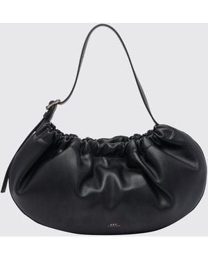 A.P.C. Shoulder Bag - Black
