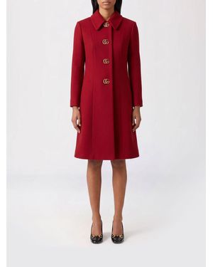 Gucci Abrigo Mujer - Rojo