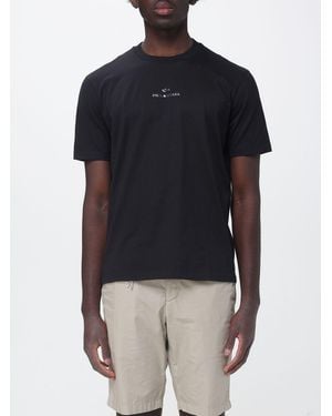 Paul & Shark Paul &Amp Shark Cotton T-Shirt With Logo - Blue