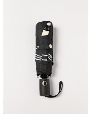 Karl Lagerfeld Ombrello Stampato - Bianco