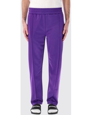 Palm Angels Slim-Fit Pants - Purple