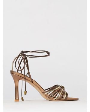 Kurt Geiger Laminated Leather Sandal - White