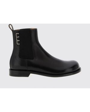 JW Anderson Leather Chelsea Boots - Black