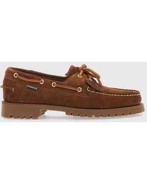 Sebago Ranger Suede Boat Shoes With Non-Slip Rubber Sole - Brown