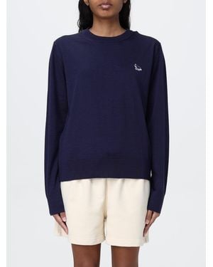 Maison Kitsuné Maison KitsunÉ Pullover Damen - Blau