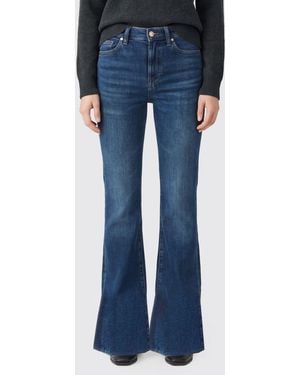 7 For All Mankind The Leggy Flared Jeans - Blue