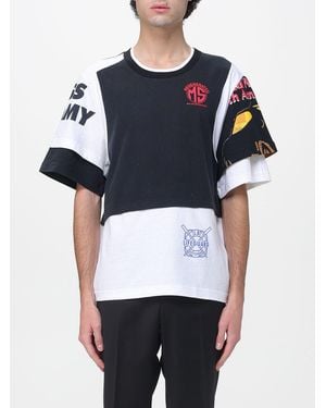 Marine Serre T-Shirt Homme - Bleu