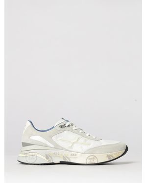 Premiata Moerun Suede Trainers - White