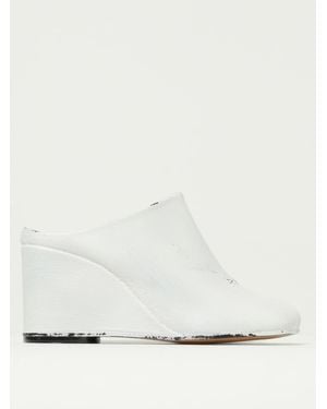 MM6 by Maison Martin Margiela Flat Sandals - White