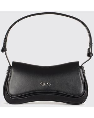 DIESEL Play Leather Bag - Black