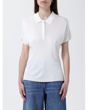 MEIMEIJ Viscose Polo Shirt - White